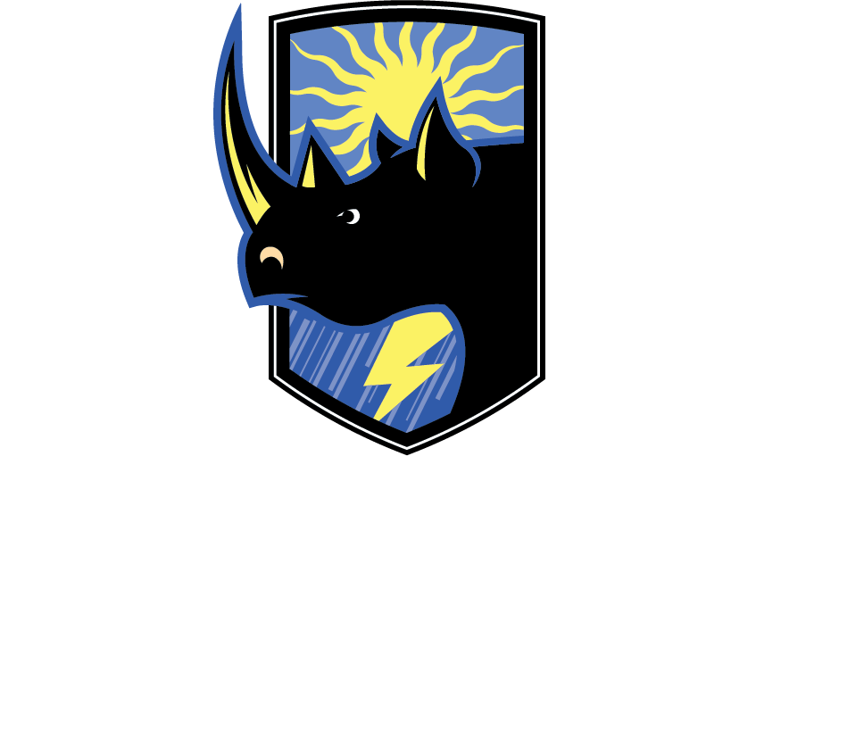 Rhino Shield white text font